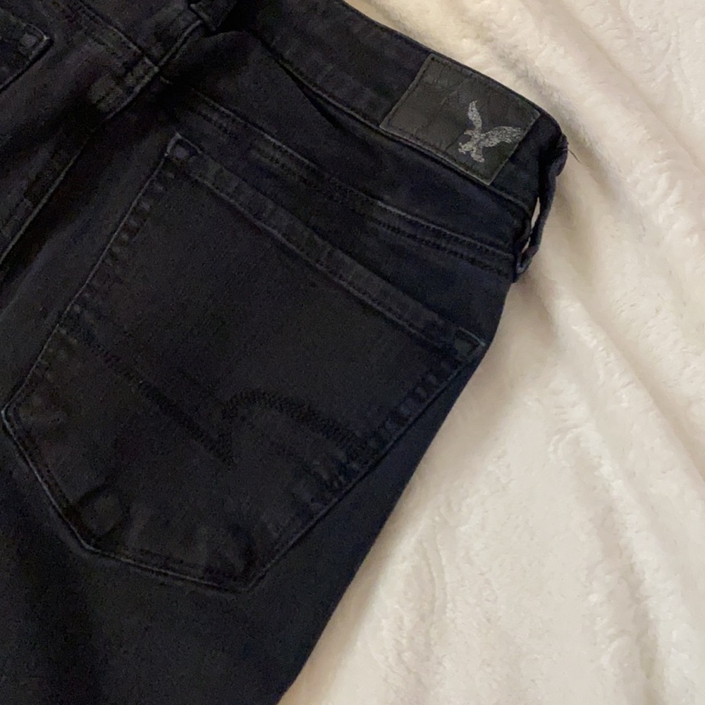 American Eagle black hi-rise jegging - Picture 7 of 7